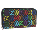 GUCCI GG Psychedelic Long Wallet Multicolor 601079 Auth BA9230V-1