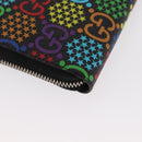 GUCCI GG Psychedelic Long Wallet Multicolor 601079 Auth BA9230V-10