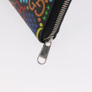 GUCCI GG Psychedelic Long Wallet Multicolor 601079 Auth BA9230V-12