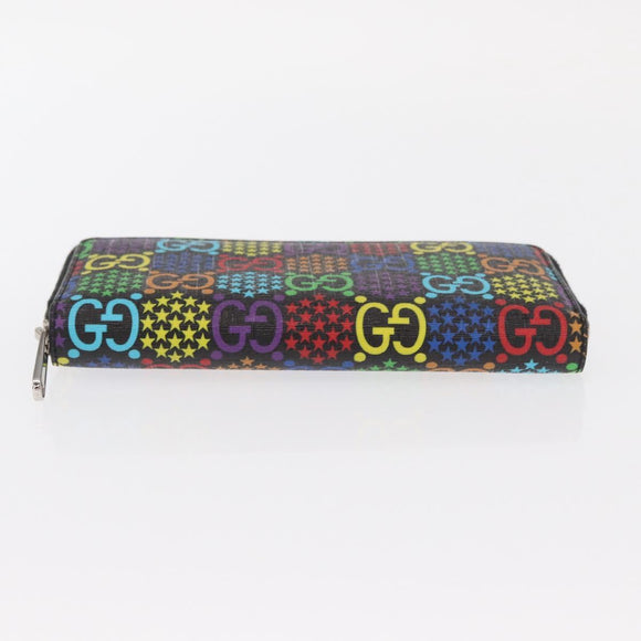 GUCCI GG Psychedelic Long Wallet Multicolor 601079 Auth BA9230V