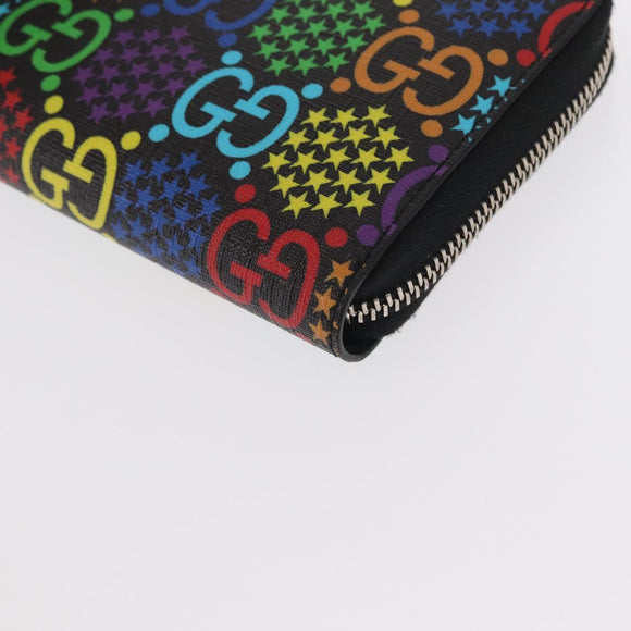 GUCCI GG Psychedelic Long Wallet Multicolor 601079 Auth BA9230V