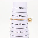 FENDI Pokemon x Fragment Pokemon Ball Bracelet metal Gold Tone Auth BA9231SAM-10