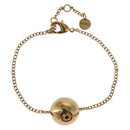 FENDI Pokemon x Fragment Pokemon Ball Bracelet metal Gold Tone Auth BA9231SAM-2