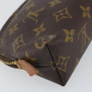LOUIS VUITTON Monogram Pochette Cosmetic PM Pouch M43998 LV Auth BA9236-16