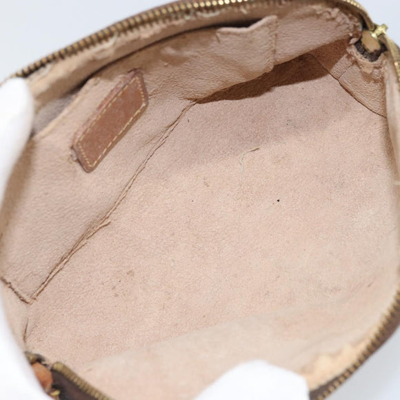 LOUIS VUITTON Monogram Pochette Cosmetic PM Pouch M43998 LV Auth BA9236