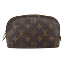 LOUIS VUITTON Monogram Pochette Cosmetic PM Pouch M43998 LV Auth BA9236-13