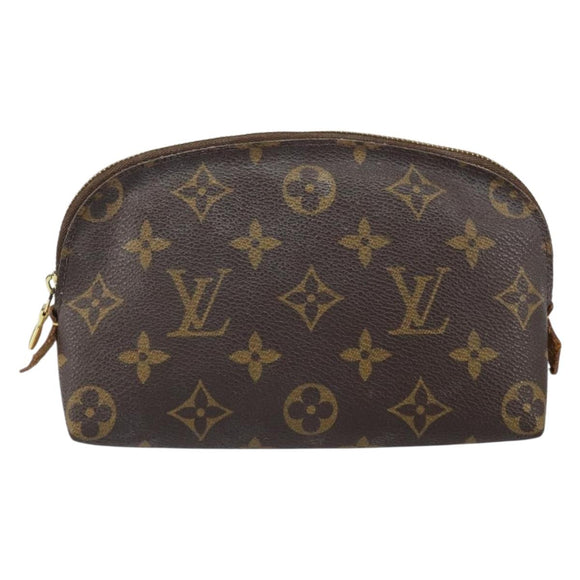 LOUIS VUITTON Monogram Pochette Cosmetic PM Pouch M43998 LV Auth BA9236