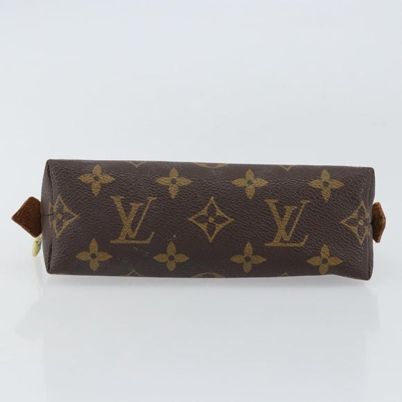 LOUIS VUITTON Monogram Pochette Cosmetic PM Pouch M43998 LV Auth BA9236