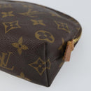 LOUIS VUITTON Monogram Pochette Cosmetic PM Pouch M43998 LV Auth BA9236-7