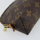 LOUIS VUITTON Monogram Pochette Cosmetic PM Pouch M43998 LV Auth BA9236-14