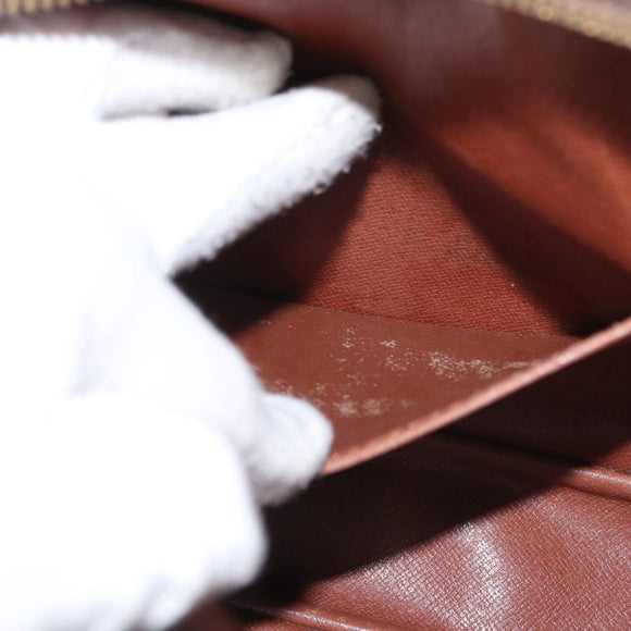 LOUIS VUITTON Monogram Compiegne 28 Clutch Bag M51845 LV Auth BA9237