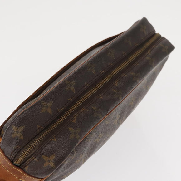 LOUIS VUITTON Monogram Compiegne 28 Clutch Bag M51845 LV Auth BA9237