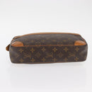 LOUIS VUITTON Monogram Compiegne 28 Clutch Bag M51845 LV Auth BA9237-7