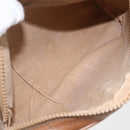 GUCCI Web Sherry Line Shoulder Bag Canvas Beige Gold Auth BA9238-11