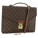 LOUIS VUITTON Monogram Porte Documents Bandouliere Bag M53338 LV Auth BA9240-1