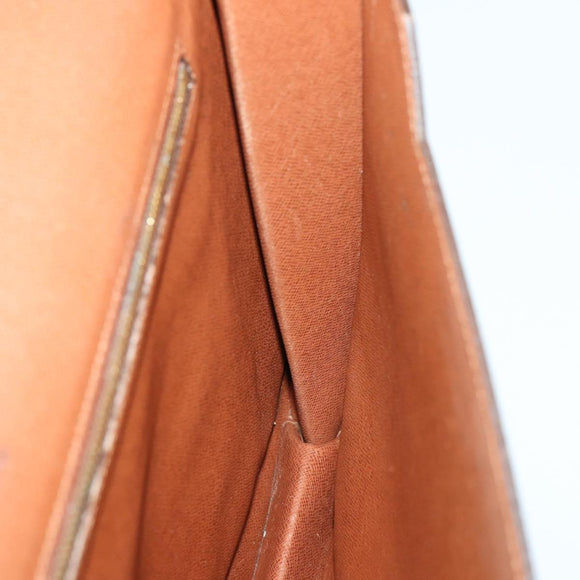 LOUIS VUITTON Monogram Porte Documents Bandouliere Bag M53338 LV Auth BA9240
