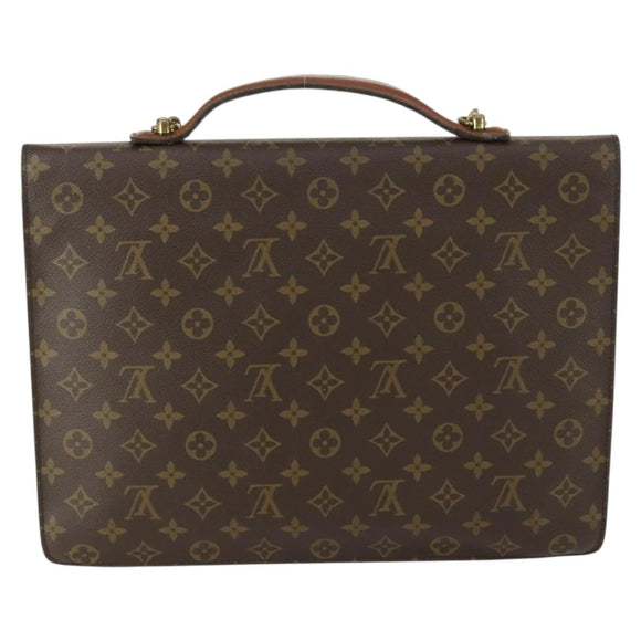 LOUIS VUITTON Monogram Porte Documents Bandouliere Bag M53338 LV Auth BA9240