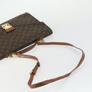 LOUIS VUITTON Monogram Porte Documents Bandouliere Bag M53338 LV Auth BA9240-6