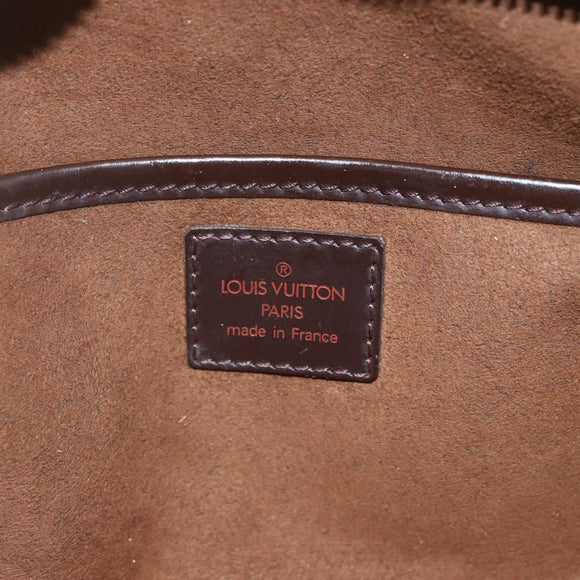 LOUIS VUITTON Damier Ebene Saint Louis Clutch Bag N51993 LV Auth BA9242