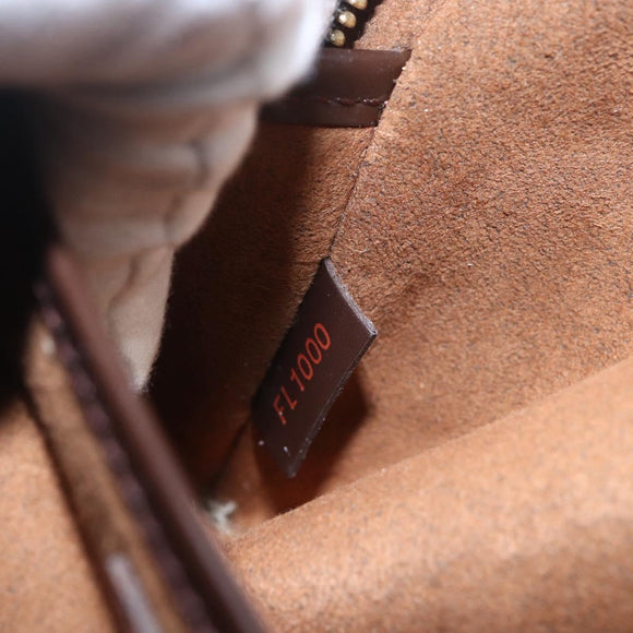 LOUIS VUITTON Damier Ebene Saint Louis Clutch Bag N51993 LV Auth BA9242