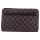LOUIS VUITTON Damier Ebene Saint Louis Clutch Bag N51993 LV Auth BA9242-2
