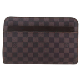 LOUIS VUITTON Damier Ebene Saint Louis Clutch Bag N51993 LV Auth BA9242 - 0