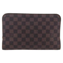 LOUIS VUITTON Damier Ebene Saint Louis Clutch Bag N51993 LV Auth BA9242-3