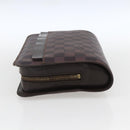 LOUIS VUITTON Damier Ebene Saint Louis Clutch Bag N51993 LV Auth BA9242-4