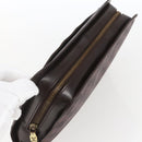 LOUIS VUITTON Damier Ebene Saint Louis Clutch Bag N51993 LV Auth BA9242-6