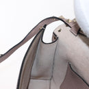 VALENTINO Rock Studs Shoulder Bag Leather Pink Gold Auth BA9244-20