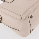 Salvatore Ferragamo Gancini Tote Bag Leather Pink Auth BA9245-10