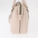 Salvatore Ferragamo Gancini Tote Bag Leather Pink Auth BA9245-4