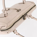 Salvatore Ferragamo Gancini Tote Bag Leather Pink Auth BA9245-6