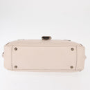 Salvatore Ferragamo Gancini Tote Bag Leather Pink Auth BA9245-9