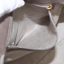 Jimmy Choo Sasha S Tote Bag Leather Silver Gold Auth BA9248-12