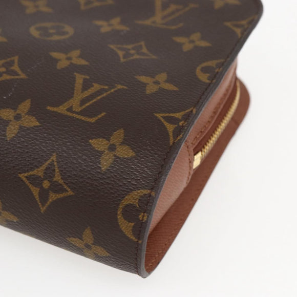 LOUIS VUITTON Monogram Orsay Clutch Bag M51790 LV Auth BA9253