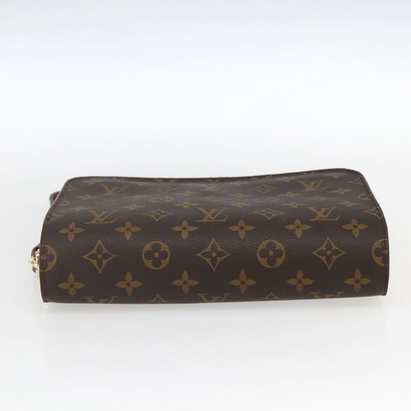 LOUIS VUITTON Monogram Orsay Clutch Bag M51790 LV Auth BA9253