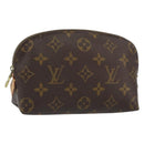 LOUIS VUITTON Monogram Pochette Cosmetic PM Pouch M43998 LV Auth BA9254-1