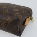 LOUIS VUITTON Monogram Pochette Cosmetic PM Pouch M43998 LV Auth BA9254-15