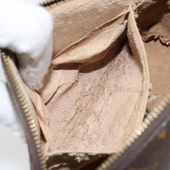 LOUIS VUITTON Monogram Pochette Cosmetic PM Pouch M43998 LV Auth BA9254