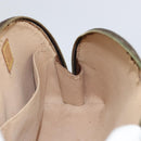 LOUIS VUITTON Monogram Trousse Demi Ronde Cosmetic Pouch M47520 LV Auth BA9256-16