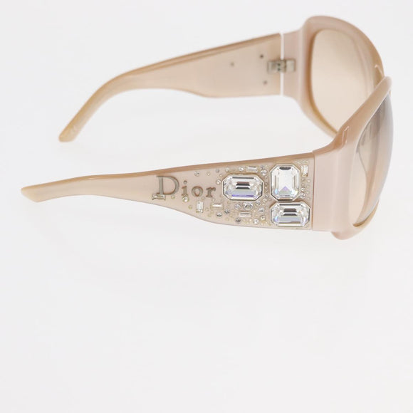 Christian Dior On The Rocks Sunglasses plastic Beige Auth BA9261V