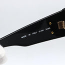 CHANEL Matelasse Sunglasses plastic Black CC Auth BA9264-10