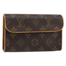 LOUIS VUITTON Monogram Pochette Florentine Waist bag M51855 LV Auth BA9268-1