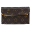 LOUIS VUITTON Monogram Pochette Florentine Waist bag M51855 LV Auth BA9268-13