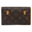 LOUIS VUITTON Monogram Pochette Florentine Waist bag M51855 LV Auth BA9268-2
