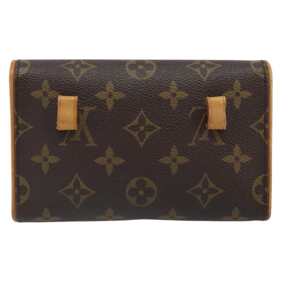 LOUIS VUITTON Monogram Pochette Florentine Waist bag M51855 LV Auth BA9268