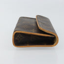 LOUIS VUITTON Monogram Pochette Florentine Waist bag M51855 LV Auth BA9268-3