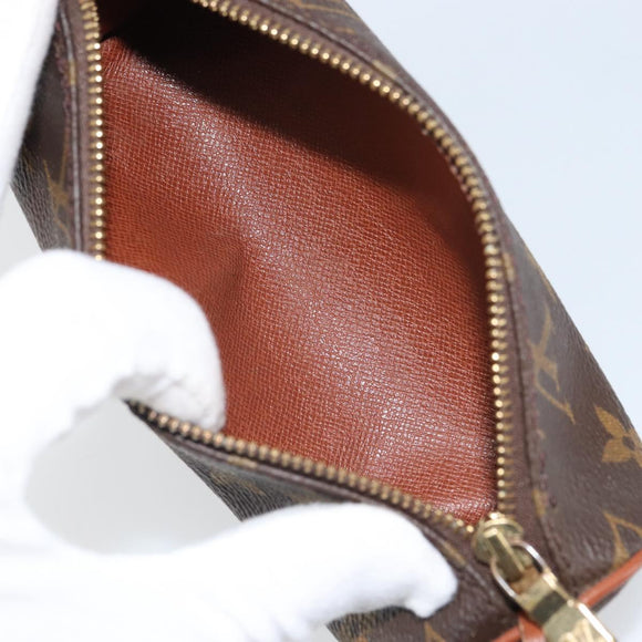 LOUIS VUITTON Monogram Papillon Pouch LV Auth BA9269