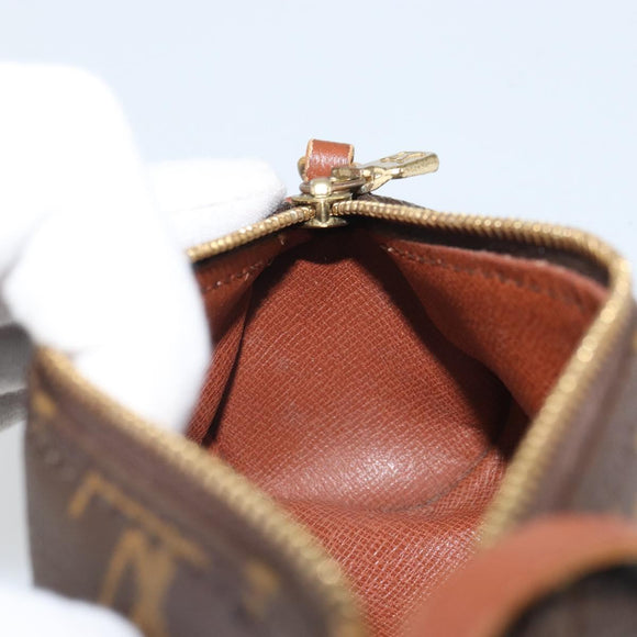 LOUIS VUITTON Monogram Papillon Pouch LV Auth BA9269